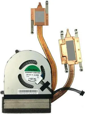 New CPU Cooling Fan with Heatsink Replacement For Lenovo ThinkPad E560 20EV/20EW Discrete Graphics P/N:00UP098