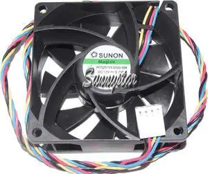 for Square Cooler of SUNON 7025 PF70251VX-Q000-S99 with 12V 3.7W 4-Wires 4 Pins case fan cpu cooler