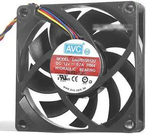 for AVC 7015 DA07015R12U AMD CPU Cooling fan with 12V 0.7A 4 Wires 4 Pins PWM for AVC 7015 DA07015R12U AMD CPU Cooling fan with 12V 0.7A 4 Wires 4 Pins PWM