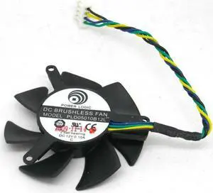 for Frameless Cooling Fan of Power Logic PLD05010B12L with 12V 0.1A 4Wire