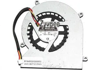 for Blower Cooling Fan of ADDA 4510 AD4505HB-R03 with 5V 0.33A 3-Wires for Gateway T-6815 M-6752
