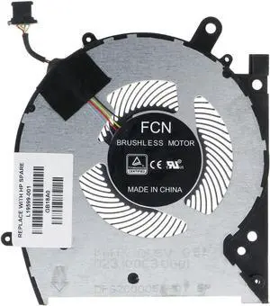 New CPU Cooling Fan Replacement for HP ENVY X360 13M-AQ 13M-AG 13M-AQ0002DX 13M-AG0001DX 13M-AG0002DX P/N:L19599-001