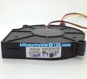for DC Blower of EVERFLOW 7515 B127515BU with 12V 0.8A 3Wire For 775 1155 cpu