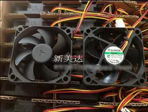 for SUNON ME60151V3-0000-G99 TPV P/N:317GBF06001 6015 DC Cooling fan with 12V 0.9W 60*60*15mm 3 Wires