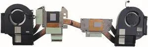 New CPU+GPU Cooling Fan with Heatsink Compatible with Dell Precision 7530 M7530 NV-128 AT26J007ZAL YHP4Y 0YHP4Y