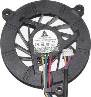 for Delta KFB0505HHA W376 H4911F05HP 5V 0.36A 4 Wires ASUS Notebook CPU Cooler