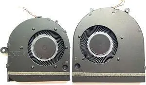 New CPU+GPU Cooling Fan Replacement for HP ENVY 17M-CG 17M-CG1013DX P/N:L87962-001 L87961-001