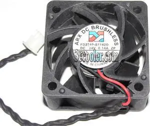 for ARX 40*20mm 4CM FD2440-S1142D 24V 0.14A 2 wires 2 pins case fan inverter cpu cooler