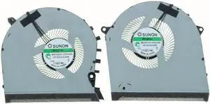 New CPU & GPU Cooling Fan For HP OMEN LAPTOP 17-CB TPN-C144 17-CB0020NR 17-CB0030NR 17-CB0040NR 17-CB0050NR 17-CB0060NR 17-CB0070NR 17-CB0080NR 17-CB0090NR P/N:L62866-001