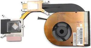 New CPU Cooling Fan with Heatsink Replacement for Lenovo Thinkpad E570 E575 Discrete Graphics P/N:01EN342