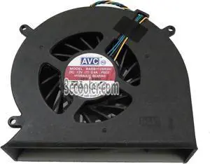 for AVC BASB1125R2H P003 12V 0.4A P/N:23.10537.001 4 Wires 4 Pin Laptop notebook fan cpu cooler