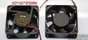 for Original GP D60SH-12C Cooler with DC12 V0.18A 60*25MM 6CM 2 Wires 2 Pins For Case,CPU,router