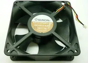 for Square Cooler of SUNON 12038 KD1212PMB1-6A with 12V 6.8W 3-Wires 3 Pins Case power cooler
