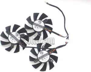 for 3 pcs/group Power Logic PLA08015D12HH 12V 0.35A 4 Wires 4 pins vga fan graphics card cooler