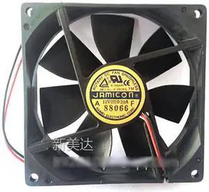 for Original JAMICON JF0925S1M 9CM 9025 DC Cooling fan with 12V 0.20A 2 Wires Sleeve bearing cooling