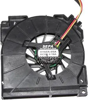for SEPA 6CM HY60A-05A 5V 0.19A 3 Wires 3 Pins Notebook blower laptop fan cooler