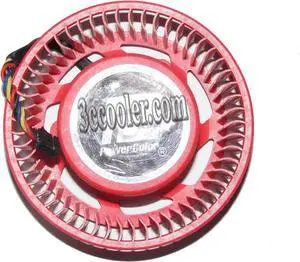 for FirstD FD9238U12D 12V 1.2A 4 wires 4 pins ATI HD5970 HD5850 HD5870 HD4890 VGA fan,red circular graphics card cooler