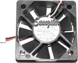 for DC Square Cooler of NMB 50*15mm 2106KL-04W-B39 with 12V 0.1A 3-Wires 3 Pins case fan