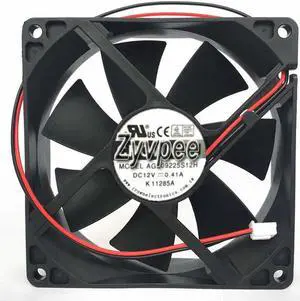 for CROWN 9225 12V 0.41A AGE09225S12H 9cm Cooler with 2 Wires 2 Pins For case,cabinet