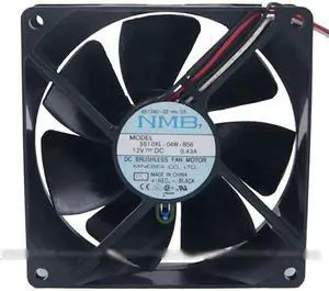 for NMB 9CM 3610KL-04W-B56 Dual Balls bearing DC Cooler with 12V 0.43A 3 Wires 3Pins Connector