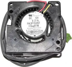 for Panaflo 5020 FAL3F12LHST 12V 0.27A 3 Wires 3 Pins Case Blower 5CM centrifugal cooler for projector