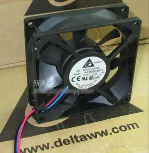 for Delta AFB0824SH -F00 8025 2 Balls Bearing Cooling fan with 24V 0.33A 4000rpm 46.62CFM 40dbA 3 Wires for Delta AFB0824SH -F00 8025 2 Balls Bearing Cooling fan with 24V 0.33A 4000rpm 46.62CFM 40dbA 3 Wires