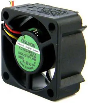 for SUNON 4020 KD1204PKVX square cooling fan with 12V 1.6W 3-wires