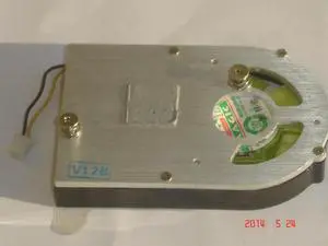 for Magic MGT5012XB-W10 Cooling fan with heatsink 12V 0.19A 2-wires 9-blades