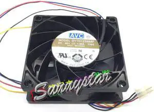 for Original AVC DYTH1238B8F 12038 2 Balls Bearing Cooling fan with 48V 1.80A 120*120*38MM 4 Wires 4Pins