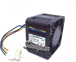 for NMB 4028 1611FT-D4W-B86 Turbo Fan with 12V 1.2Amp 4 Wires 4 Pins For Server