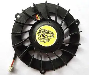 for Forcecon F82V DFS531205LC0T 5V 0.5A 3 Wires 3Pins Connector Fan for Dell Studio 1450 1457 1458 p03G Notebook