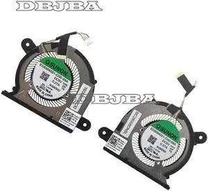 CPU+GPU cooling Fan For DELL XPS 9300 0FRK0V 0WX28K EG50040S1-CI30-S9A CI40-S9A CPU+GPU cooling Fan For DELL XPS 9300 0FRK0V 0WX28K EG50040S1-CI30-S9A CI40-S9A