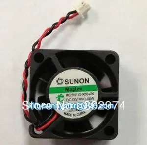 for SUNON 2510 MC25101V2-0000-A99 12V 0.45W 2Wire Cooling Fan