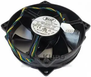 for Keep 9225 A9225L12S Circular DC Cooler with 12V 0.,20A 4 Wires 4Pins sleeve bearing For case, CPU