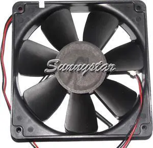 for DC Square Cooler of NMB 12025 4710NL-04W-B50 with 12V 0.74A 2-Wires 2 Pins case power cooler