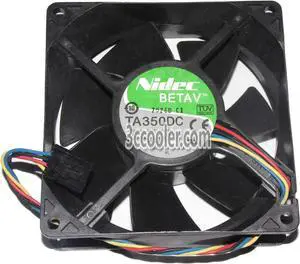 for NIDEC 9232 92*32mm M35172-35 DELF 12V 0.55A WC236 4 Wires PWM 4 Pins case fan 9CM server Cooler