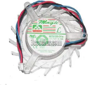 for MAGIC MGT5012XR-O10 Frameless cooler with 12V 0.19A 3 Wires 3 Pins Hydrualic Bearing For EN7600GT HDMI Video Card