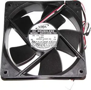 for ADDA 12032 120x32mm AD1212HB-Y53 12V 0.4A 3 Wires 3 Pins Case Fan 12Cm Server Cooler