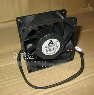 for Original Delta FFC0812DE DC Cooling fan with P/N: 3FM0017215GP 12V 1.80A 2 Balls Bearing 4 Wires 4Pins