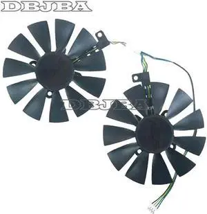 FOR FDC10U12D9-C Graphics Fan For ASUS EXPEDITION RX580 RX570 EX--RX580 EX-RX570