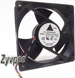 for DC square Cooler of Delta 12032 EFB1212HHF with 12V 0.8A 4-Wires