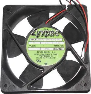 for DC Square Cooler of NMB 12025 4710PL-04W-B20 with 12V 0.1A 2-Wires
