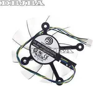 For PLA08015B12HH DC12V 4Pin Graphics Card Cooling Fan For ASUS PH-GeForce GTX1050TI-4G