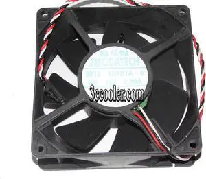 for DATECH 92*32mm 9CM 9232-12HBTA-6 6R757 12V 0.9A 3 Wires 3 Pins Case Fan Server cpu cooler