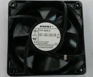 for PAPST 12038 TYP 4656 Z square Cooling fan with AC230V 50~60Hz 115~105mA 19~18W