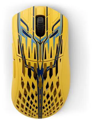 PWNAGE Stormbreaker Max CF Wireless Gaming Mouse 8kHz - 45grams Ultralight Esports Pro Gamer Flawless Professional Xero PAW3950 Optical Sensor 36,000 DPI - 8000Hz -100% PTFE Large Ergo -Solar Blitz