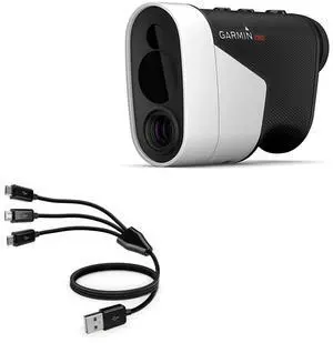 BoxWave Cable Compatible with Garmin Approach Z82 - MultiCharge MicroUSB Cable, Multiple Charging Cable Micro USB Cable - Black