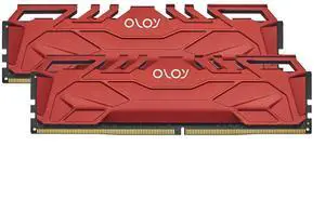 OLOy DDR4 RAM 32GB (2x16GB) 3200 MHz CL16 1.35V 288-Pin Desktop Gaming UDIMM (MD4U1632161DHRDA)