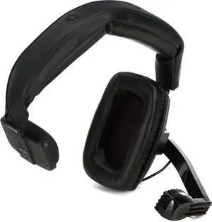 Beyerdynamic DT-108-200-400-BLACK Single-Ear Headset with Dynamic Hypercardioid Microphone, 400 Ohms, Black