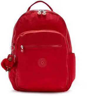 Kipling Women's Seoul 15" Laptop Backpack, Durable, Roomy with Padded Shoulder Straps, Built-In Protective Sleeve